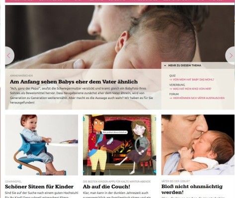 Relaunch der Websites ELTERN.de und URBIA.de