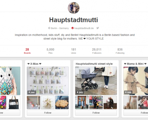 Mode - Die Top 10 deutschen Blogs auf Pinterest