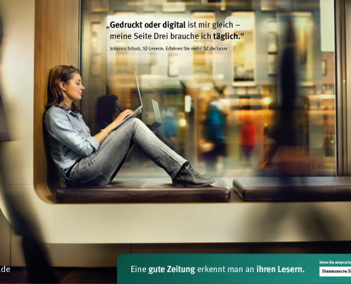 Neue Image-Kampagne der Süddeutschen Zeitung
