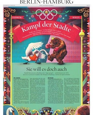 DIE ZEIT und Der Tagesspiegel veröffentlichen gemeinsame Olympia-Sonderseiten