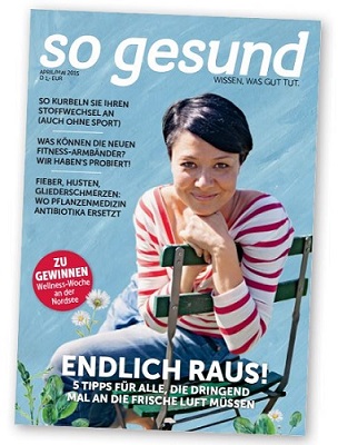 Neues Gesundheitsmagazin so gesund kommt im April
