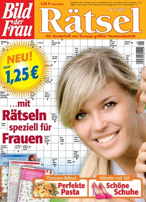 BILD der FRAU Rätsel ab heute am Kiosk