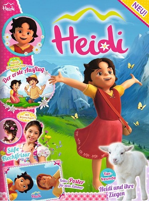 Heidi-Magazin kommt ans Kiosk