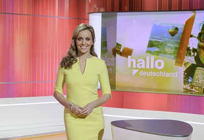 Sandra Maria Gronewald zurück bei hallo Deutschland