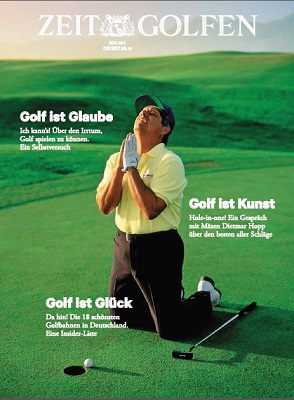 ZEIT GOLFEN erscheint als ZEIT-Beilage
