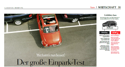 Auto-Seite startet am 17. September in DER ZEIT