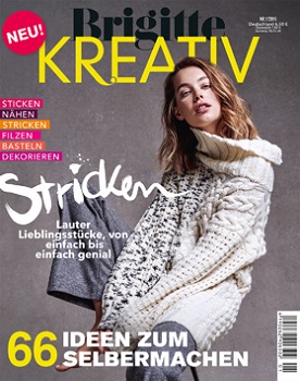 BRIGITTE KREATIV kommt ans Kiosk