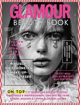Das Mode-Magazin GLAMOUR launcht eine Line-Extension zum Thema Beauty unter dem Titel GLAMOUR Beauty Book (Foto: Condé Nast Verlag GmbH). Auf das neue Heft sollen die Events "GLAMOUR Café" und "GLAMOUR Beauty School" folgen. Die neue Line-Extension unter der Leitung von Chefredakteurin Andrea Ketterer bietet die Rubriken "Die Künstler" mit Informationen zu renommierten Visagisten, "Die Looks" mit aktuellen Beauty-Trends und "Beauty School" mit Schmink-Tipps zum nachmachen und ist ab sofort drei Monate lang am Kiosk erhältlich.