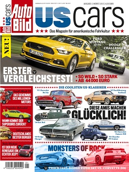 AUTO BILD US CARS kommt ans Kiosk