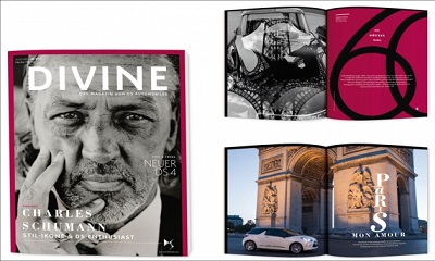 DS Automobiles und Agentur C3 legen Magazin Divine vor