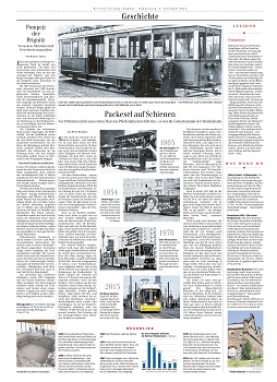 Täglich 4 neue Seiten für die Berliner Zeitung