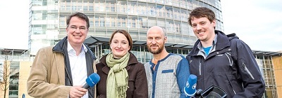 Start der neuen MDR-Hauptredaktion Information