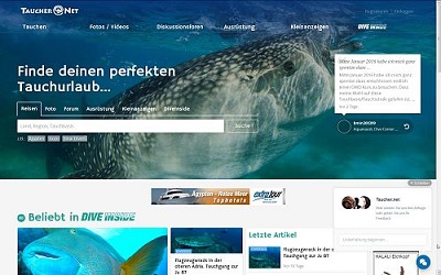 Relaunch von Taucher.net