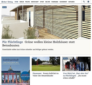 Neuer Online-Auftritt der Berliner Zeitung
