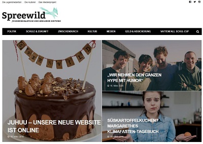 Relaunch des Jugendportals Spreewild